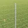 Eiro Žogs Ar 22 U Stabiem Sudraba 1X25 M Tērauds Vidaxl