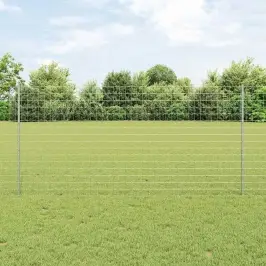 Aed Koos Postidega Hõbedane 1.2 X 25 M Teras