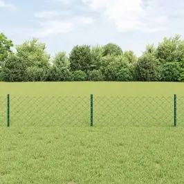 Žogs Ar Stabiem. Zaļa 0.4 X 10 M Tērauds Vidaxl