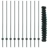 Tvora Su Stulpais Žalia 1,4 X 10 M Plienas Ir Pvc