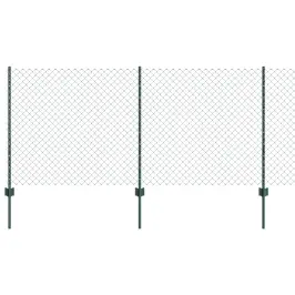 Žogs Ar Stabiem. Zaļa 1 X 25 M Tērauds Vidaxl