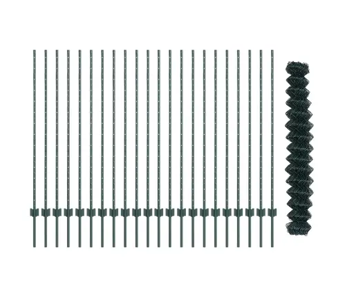 Aed Koos Postiga Roheline 1,4 X 25 M Terased Ja Pvc