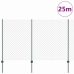 Tvora Su Stulpais Žalia 1.5 X 25 M Plienas