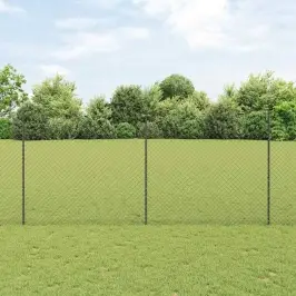 Žogs Ar Stabiem. Pelēka 1.4 X 10 M Tērauds Vidaxl