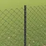 Tvora Su Stulpais Pilka 1.6 X 10 M Plienas