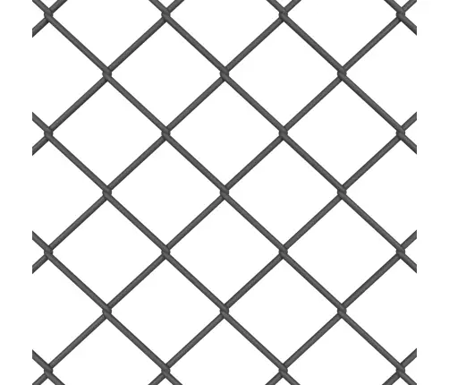Tvora Su Stulpais Pilka 1,5 X 10 M Plienas Ir Pvc