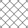 Tvora Su Stulpais Pilka 1,5 X 10 M Plienas Ir Pvc
