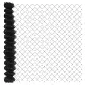 Tvora Su Stulpais Pilka 1,5 X 10 M Plienas Ir Pvc