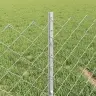 Tvora Su Stulpais Sidabro 0.4 X 10 M Plienas