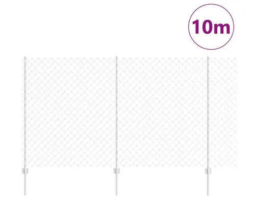 Aed Ja Post Hõbedane 1,4 X 10 M Teras