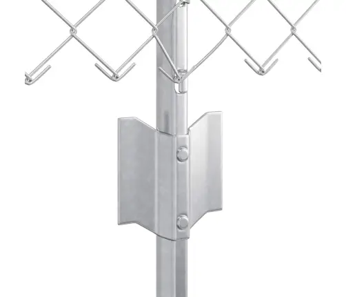 Tvora Su Stulpais Sidabro 0.6 X 25 M Plienas