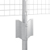 Tvora Su Stulpais Sidabro 0.6 X 10 M Plienas