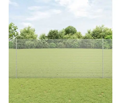 Aed Koos Postidega Hõbedane 1.4 X 10 M Teras