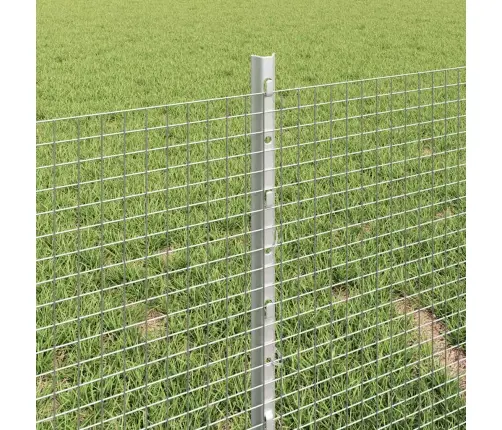 Tvora Su Stulpais Sidabro 0,4 X 25 M Plienas