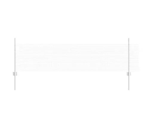 Aed Koos Postidega Hõbedane 0.5 X 25 M Teras