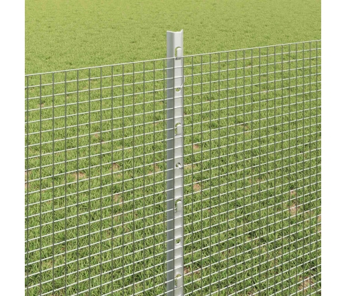 Aed Koos Postidega Hõbedane 0.8 X 25 M Teras