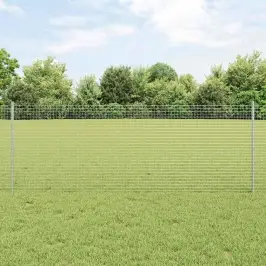 Žogs Ar Stabiem. Sudraba 0.8 X 25 M Tērauds Vidaxl
