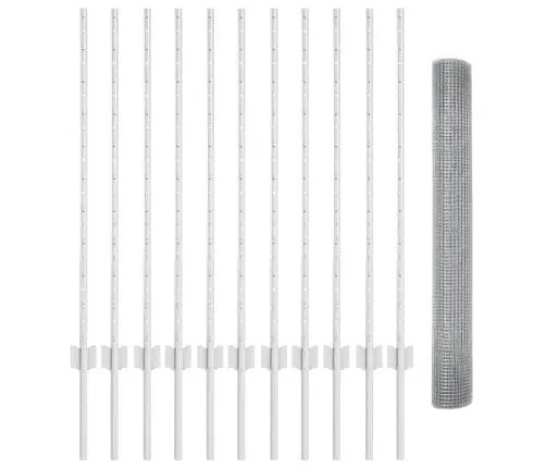 Cāļu Sieta Komplekts 2 Vienību Komplekts Galvanizēts Tērauds Vidaxl