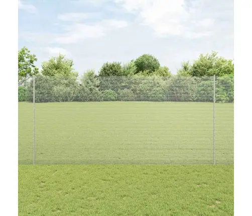 Tvora Su Stulpais Sidabro 1,5 X 25 M Plienas