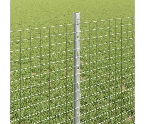 Tvora Su Stulpais Sidabro 0,8 X 50 M Plienas