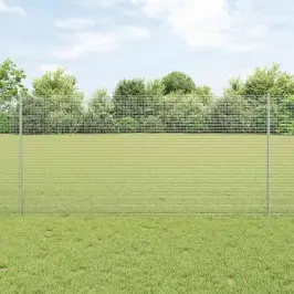 Aed Koos Postidega Hõbedane 1.2 X 50 M Teras