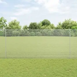 Žogs Ar Stabiem. Sudraba 1.4 X 50 M Tērauds Vidaxl