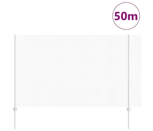 Aed Koos Postidega Hõbedane 1.5 X 50 M Teras