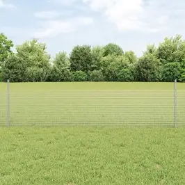 Žogs Ar Stabiem. Sudraba 0.5 X 100 M Tērauds Vidaxl
