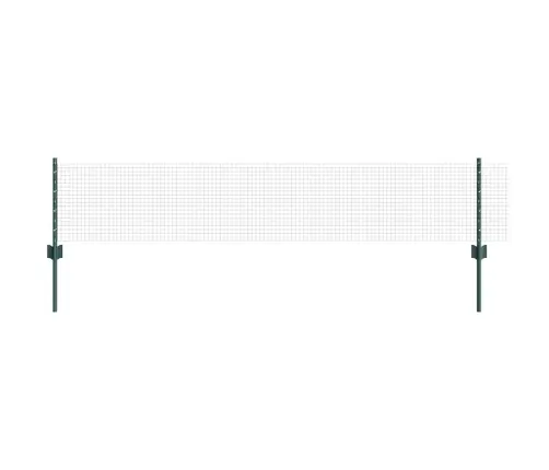 Tvora Su Stulpais Žalia 0.4 X 10 M Plienas