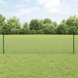 Žogs Ar Stabiem. Zaļa 0.5 X 10 M Tērauds Vidaxl