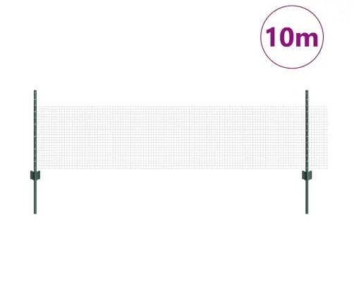 Vistas Sieta Žogu Komplekts 2 Gabali Zaļš Cinkots Tērauds Vidaxl