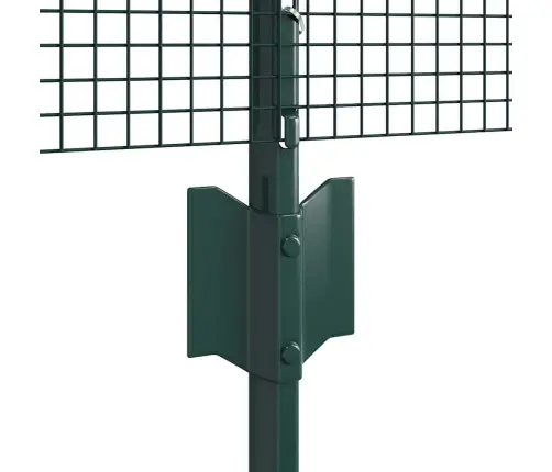 Metinātā Stieple Ar 5 U Pīlēm Zaļš 0.6X10 M Tērauds Vidaxl