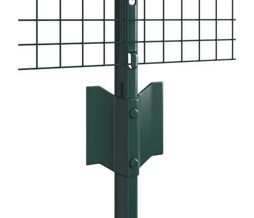 Tvora Su Stulpais Žalia 0.6 X 10 M Plienas