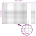 Tvora Su Stulpais Žalia 0.6 X 10 M Plienas