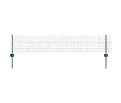 Tvora Su Stulpais Žalia 0.4 X 25 M Plienas