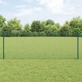 Tvora Su Stulpais Žalia 0.8 X 25 M Plienas