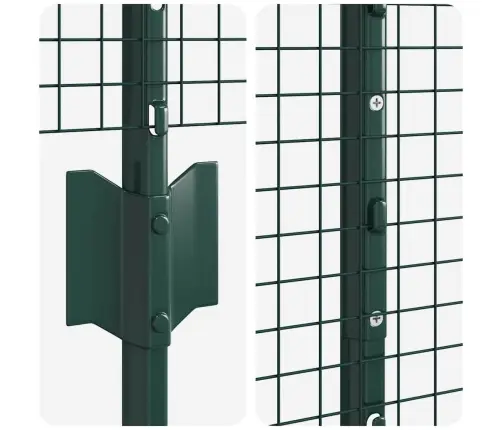 Savilktais Žogs Ar 11 U Stabiem Zaļs, 1.2X25 M Vidaxl