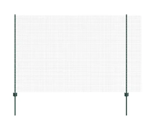 Tvora Su Stulpais Žalia 1.5 X 25 M Plienas