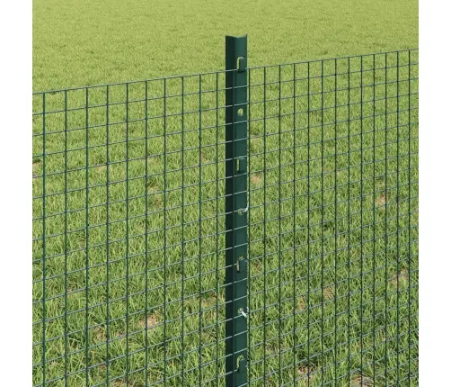 Tvora Su Stulpais Žalia 0.6 X 50 M Plienas