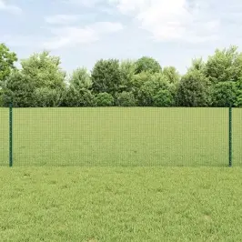 Tvora Su Stulpais Žalia 0.6 X 50 M Plienas