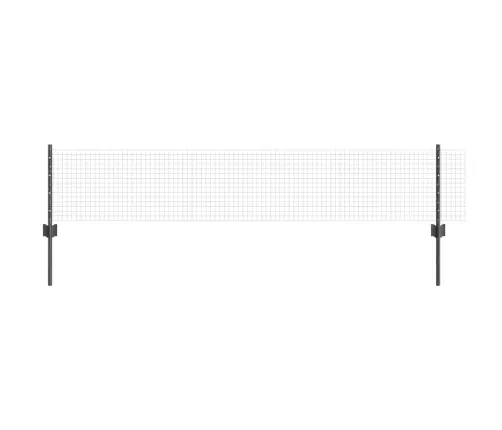 Tvora Ir Stulpas Pilka 0,4 X 10 M Plienas