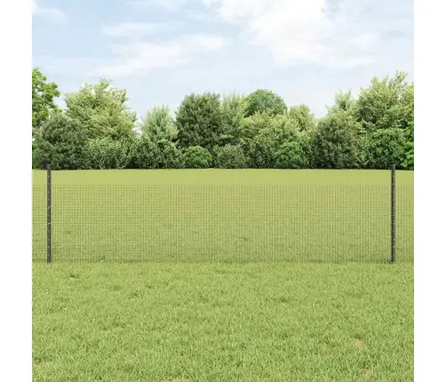 Tvora Su Stulpais Pilka 0.5 X 10 M Plienas