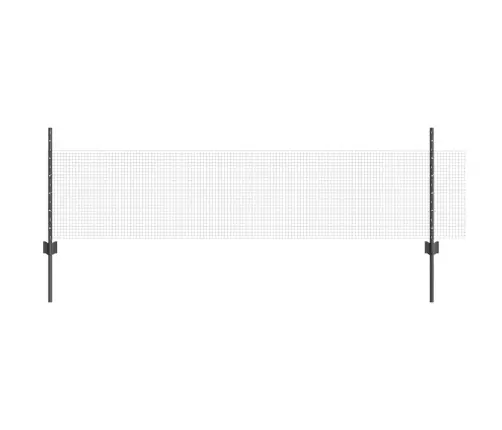 Tvora Su Stulpais Pilka 0.5 X 10 M Plienas