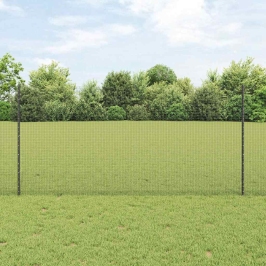 Žogs Ar Stabiem. Pelēka 1.2 X 10 M Tērauds Vidaxl