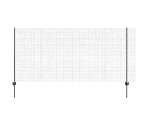 Tvora Su Stulpais Pilka 1,2 X 10 M Plienas Ir Pvc