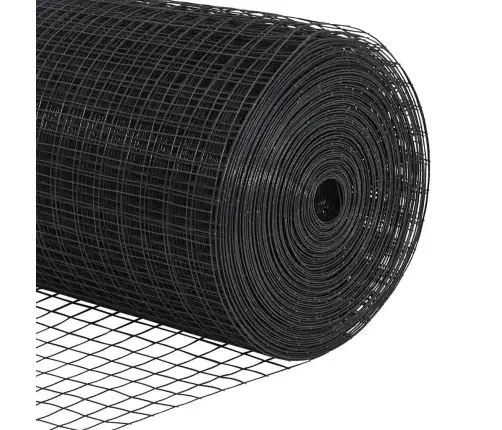 Tvora Su Stulpais Pilka 0.8 X 25 M Plienas