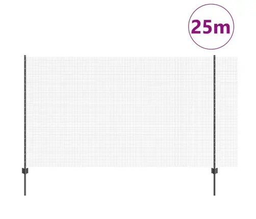 Tvora Ir Stulpas Pilka 1,4 X 25 M Plienas
