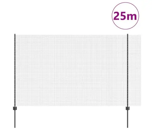 Tvora Ir Stulpas Pilka 1,5 X 25 M Plienas