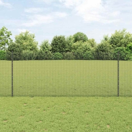 Žogs Ar Stabiem. Pelēka 1 X 50 M Tērauds Vidaxl