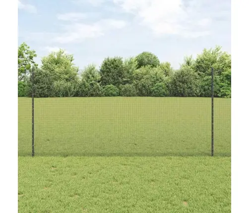 Tvora Su Stulpais Pilka 1.2 X 50 M Plienas